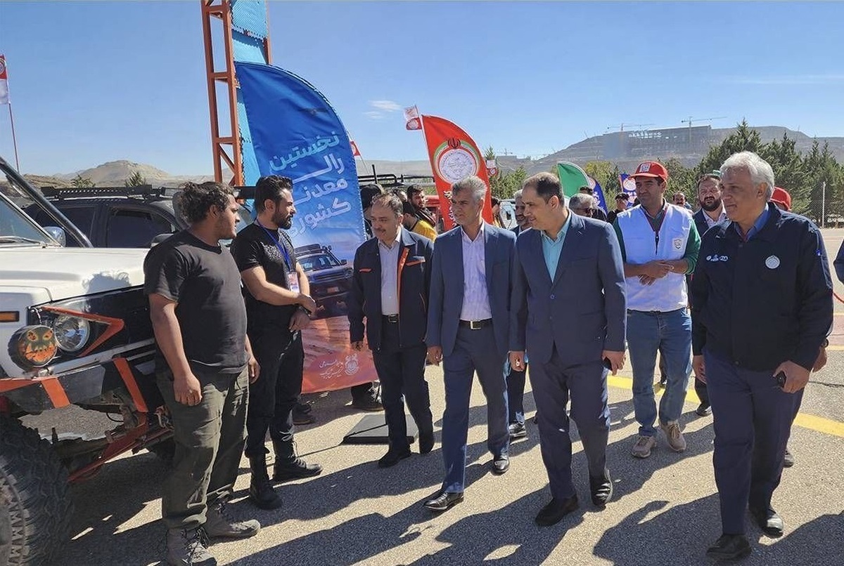 اولین رالی معدنی کشور در مجتمع مس شهربابک برگزار شد