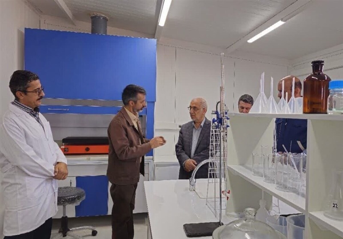 افتتاح مدرن‌ترین آزمایشگاه معدن سنگ آهن در دشت‌یوز