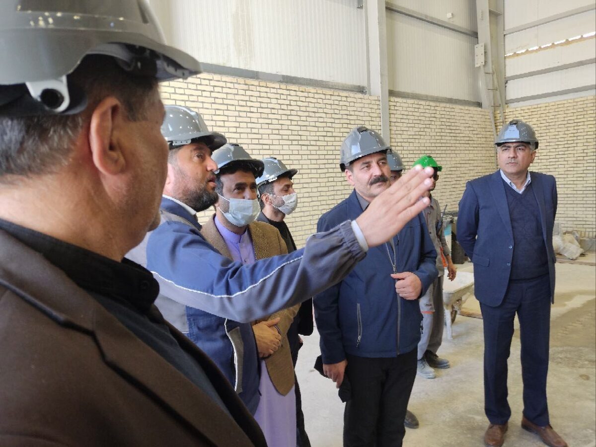 بازدید مدیران ارشد سیستان و بلوچستان از کارخانه طلای تفتان