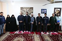 دیدار با خانواده شهیدان سرافراز علی‌کرم اسدی و ابراهیم چراغی انجام شد
