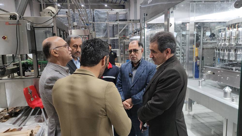 بازدید معاون وزیر صمت از واحدهای تولیدی در شهرک صنعتی بندر ریگ بازدید معاون وزیر صمت از واحدهای تولیدی در شهرک صنعتی بندر ریگ