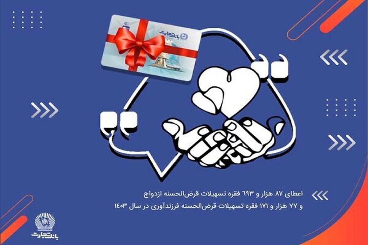 آغاز زندگی مشترک ۸۷ هزار جوان ایرانی با تسهیلات بانک تجارت در سال ۱۴۰۳