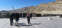 حضور خبرنگاران در سایت مخازن ذخیره آب بزرگ‌ترین طرح ساماندهی پساب ایران - بندرعباس