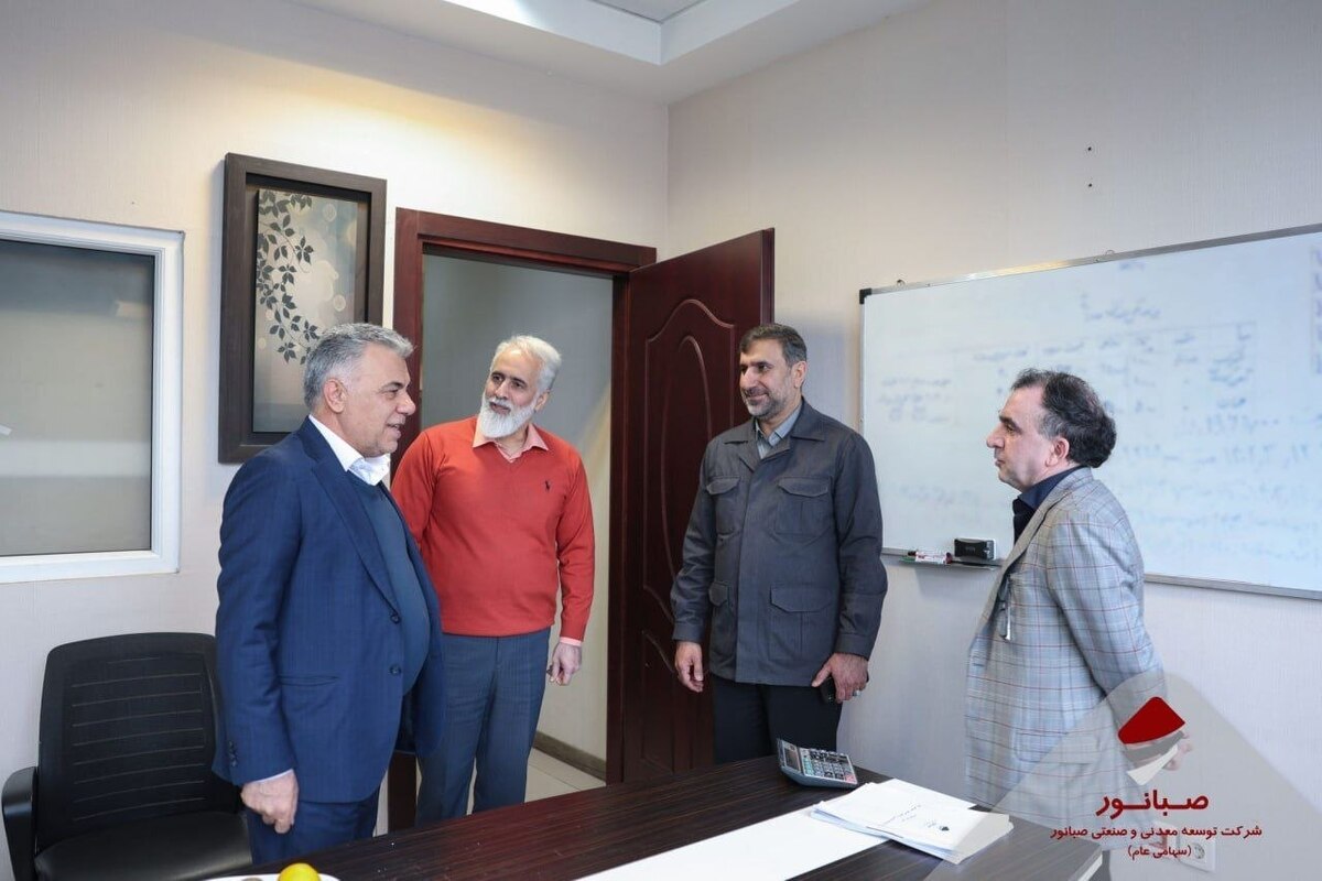 مدیرعامل صبانور از واحد‌های مختلف شرکت بازدید کرد