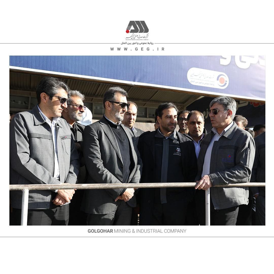 بازدید رئیس هیات عامل ایمیدرو از منطقه گل‌گهر