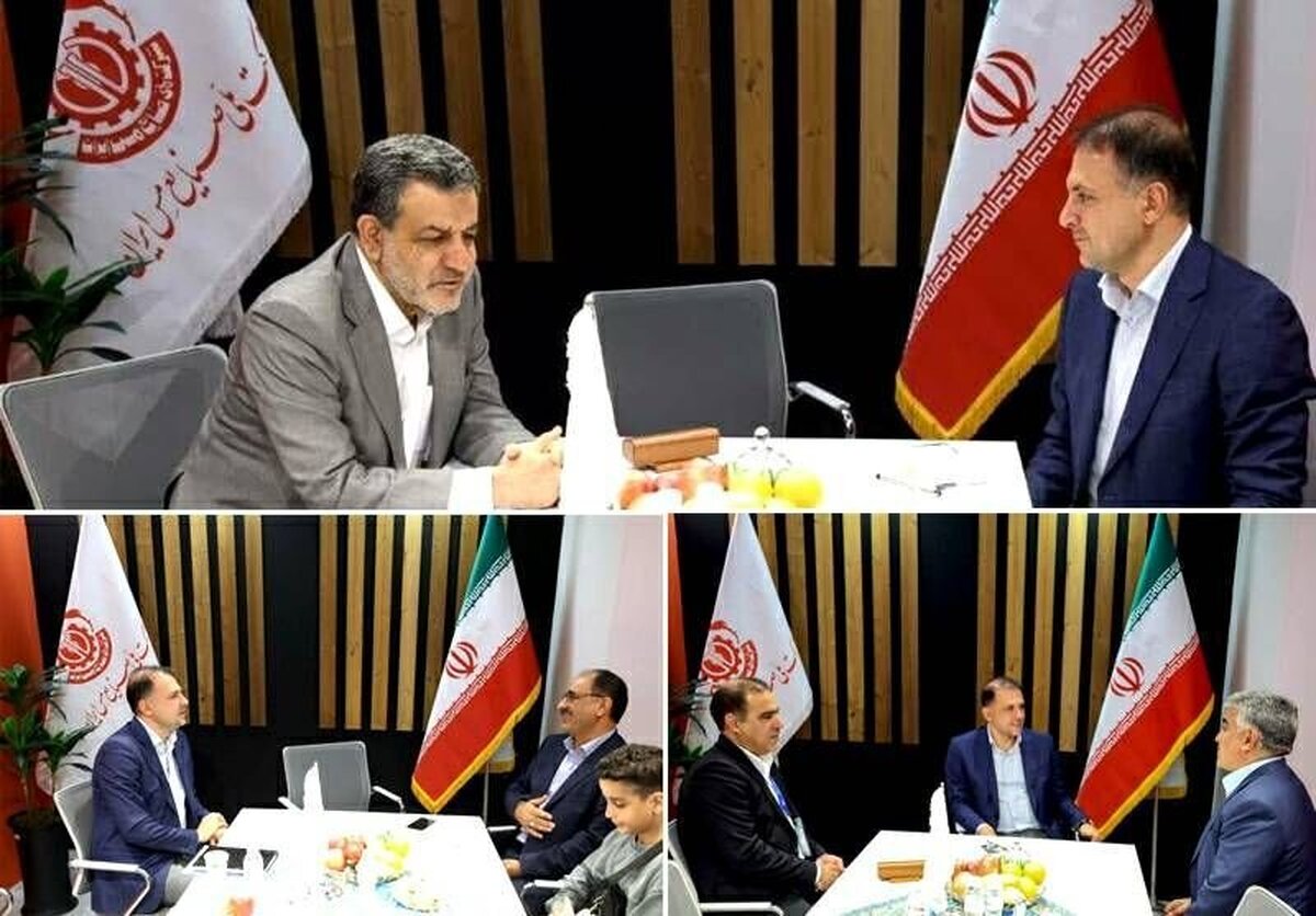 مدیرعامل شرکت ملی مس در ایران‌ اکسپو با فعالان صنعتی، معدنی و تولیدی و سرمایه‌گذاران دیدار کرد