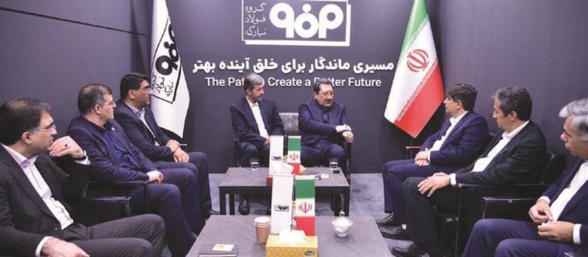 هدف‌گذاری یک میلیارد دلاری صادرات محصولات فولاد مبارکه به‌ عنوان بزرگ‌ترین صادرکننده غیرنفتی کشور