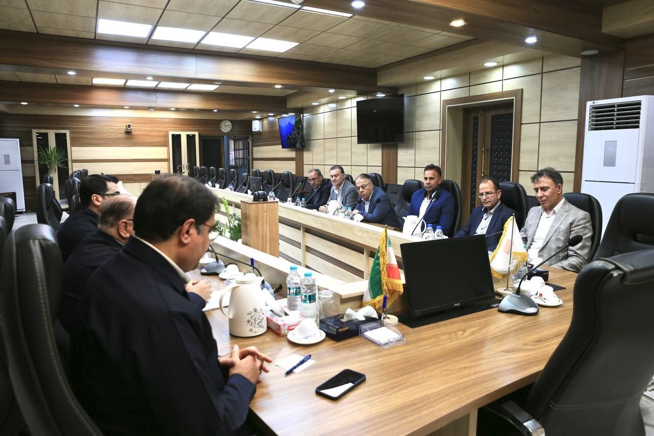 دیدار معاون بیمه ایران کشور با قائممقام مدیرعامل فولاد خوزستان دیدار معاون بیمه ایران کشور با قائممقام مدیرعامل فولاد خوزستان