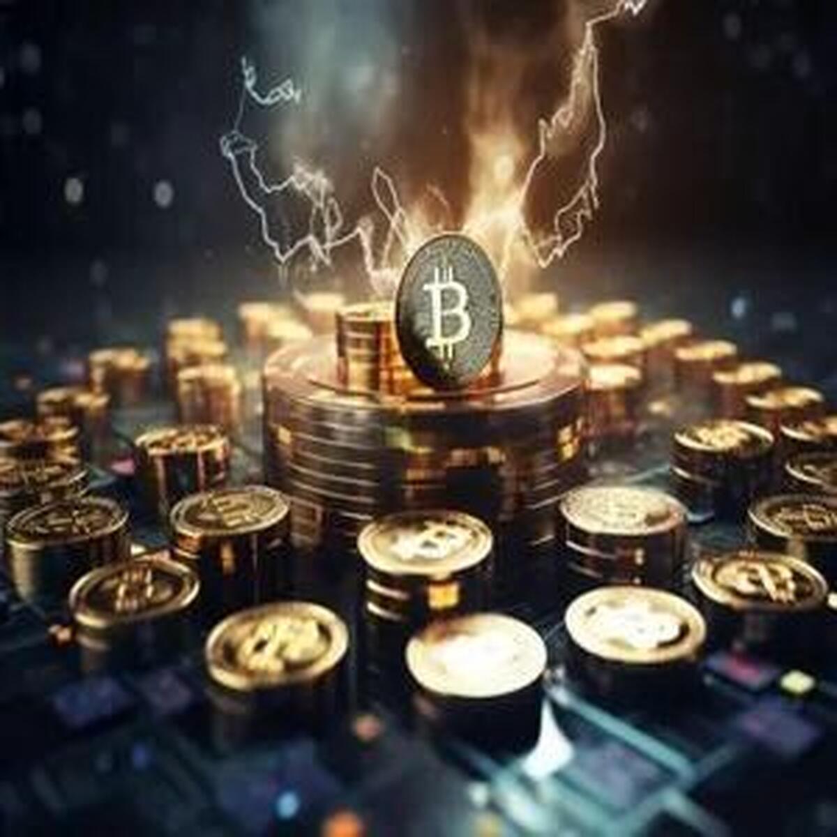 بیت‌کوین به پنجمین دارایی بزرگ جهان تبدیل شد