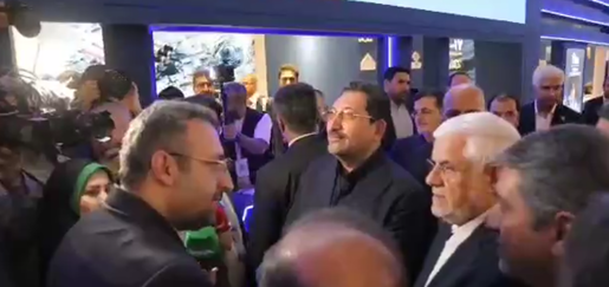بازدید معاون اول رئیس‌جمهور از غرفه چادرملو در نمایشگاه ایران اکسپو ۱۴۰۴