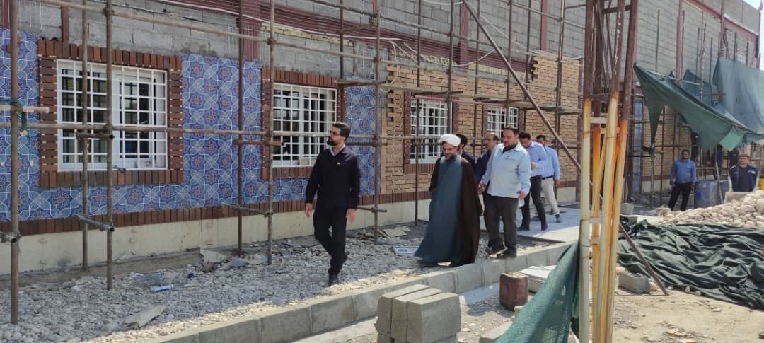 معاون منابع انسانی و امور اجتماعی فولاد خوزستان از ساختمان موکب شهدای فولاد در پایانه مرزی چذابه بازدید کرد معاون منابع انسانی و امور اجتماعی فولاد خوزستان از ساختمان موکب شهدای فولاد در پایانه مرزی چذابه بازدید کرد