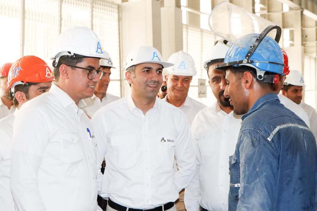 بازدید میدانی مهندس زحمتکش از واحدهای مختلف کارخانه مجتمع آلومینیوم جنوب در قالب بازدیدهای دورهای بازدید میدانی مهندس زحمتکش از واحدهای مختلف کارخانه مجتمع آلومینیوم جنوب در قالب بازدیدهای دورهای
