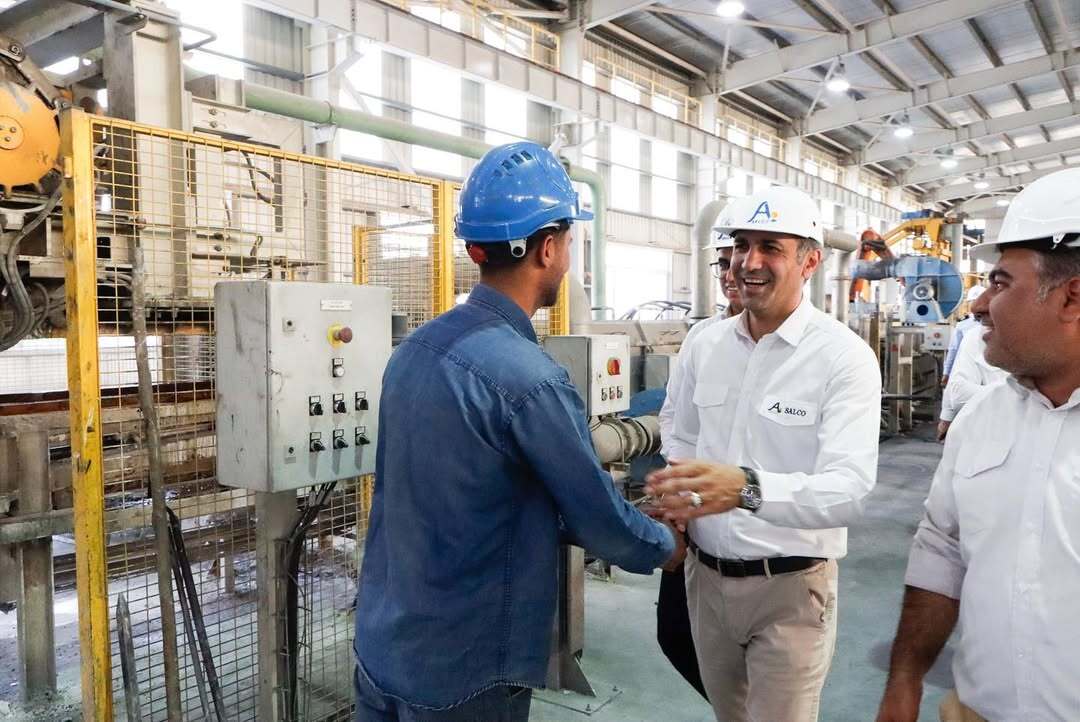 بازدید میدانی مهندس زحمتکش از واحدهای مختلف کارخانه مجتمع آلومینیوم جنوب در قالب بازدیدهای دورهای بازدید میدانی مهندس زحمتکش از واحدهای مختلف کارخانه مجتمع آلومینیوم جنوب در قالب بازدیدهای دورهای