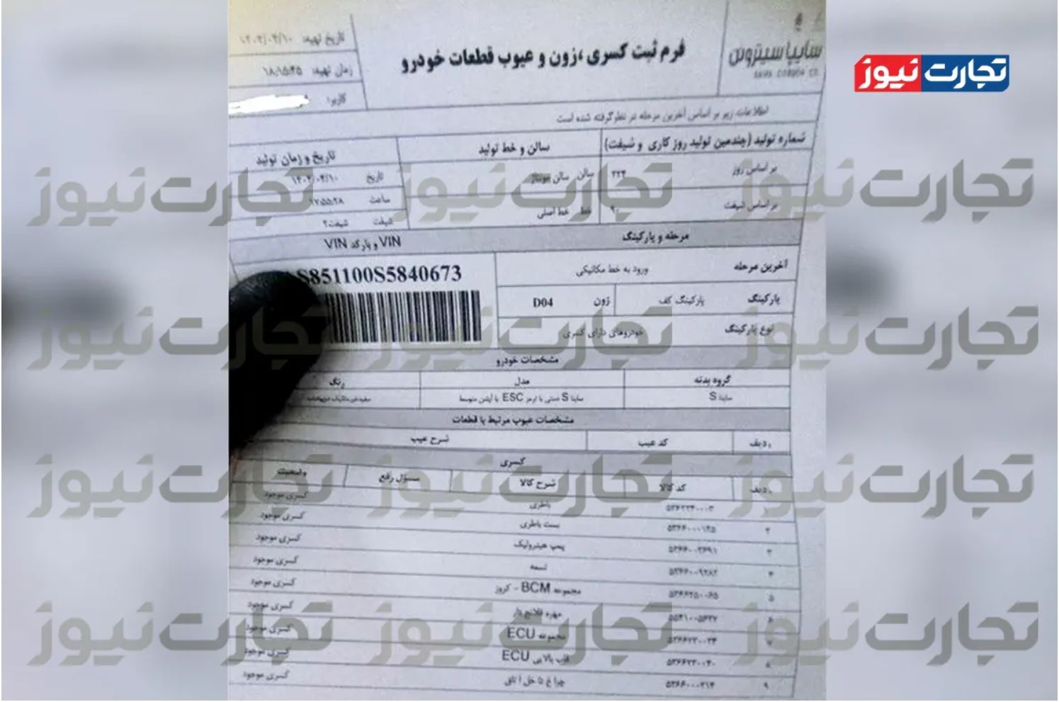 پشت پرده کاهش تولید خودروسازان داخلی / تولید ناقص ساینا زیر تیغ مداخلههای دستوری پشت پرده کاهش تولید خودروسازان داخلی / تولید ناقص ساینا زیر تیغ مداخلههای دستوری