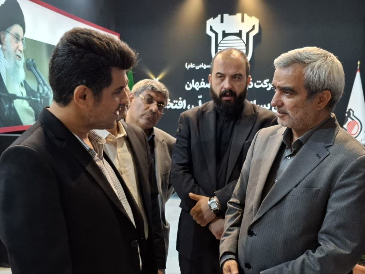 حضور چهره‌های صنعت فولاد در غرفه ذوب آهن اصفهان در هفدهمین نمایشگاه تخصصی متالورژی، فولاد، ریخته‌گری، ماشین‌آلات و صنایع وابسته