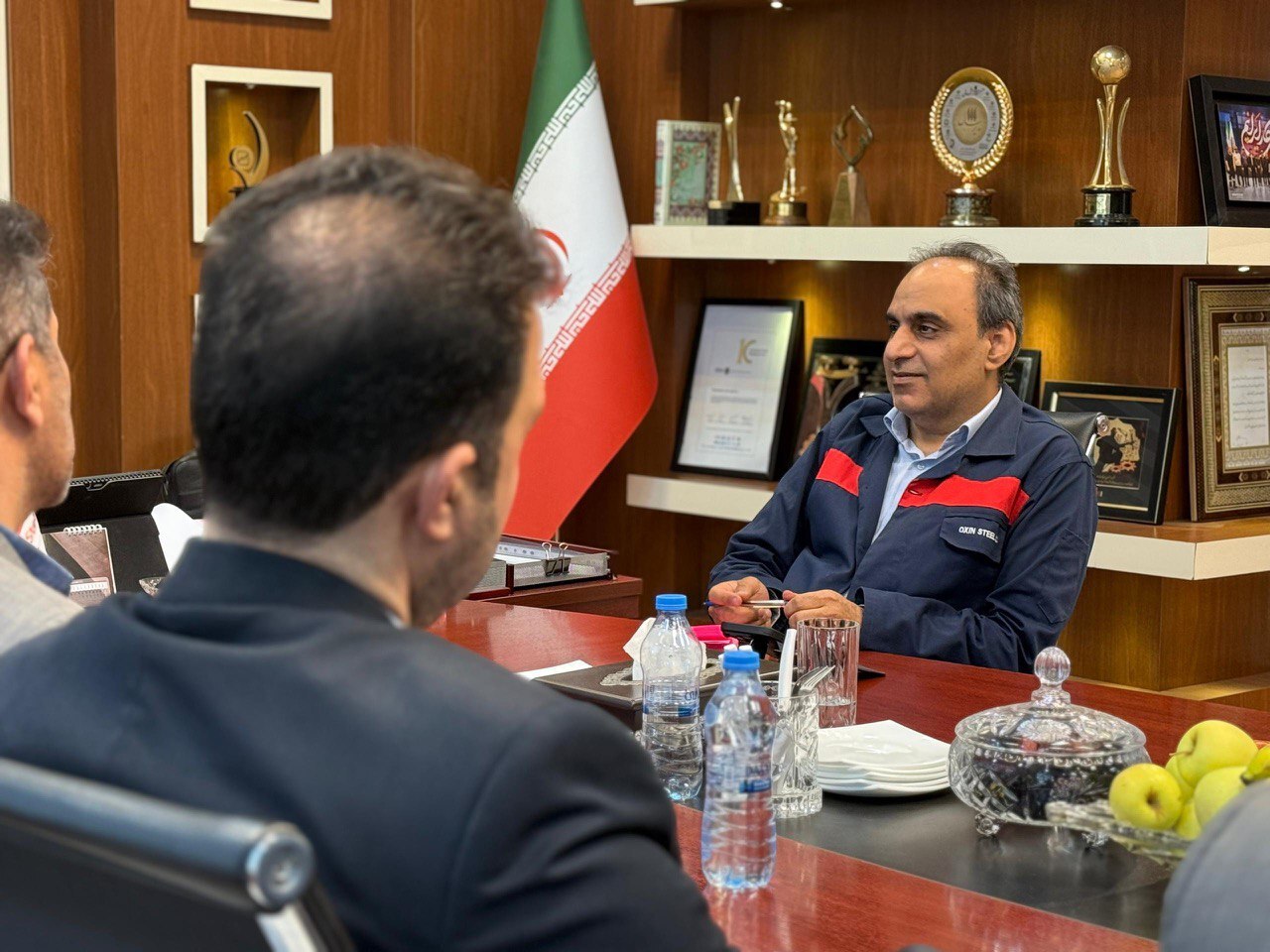 دیدار مدیرعامل فولاد اکسین خوزستان با مدیر شعب بانک توسعه تعاون خوزستان برگزار شد