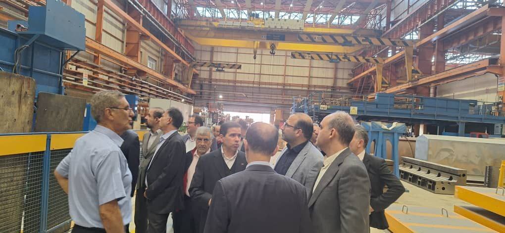 دیدار رئیس هیات مدیره و مدیرعامل شرکت فولاد خوزستان با مدیرعامل گروه مپنا دیدار رئیس هیات مدیره و مدیرعامل شرکت فولاد خوزستان با مدیرعامل گروه مپنا
