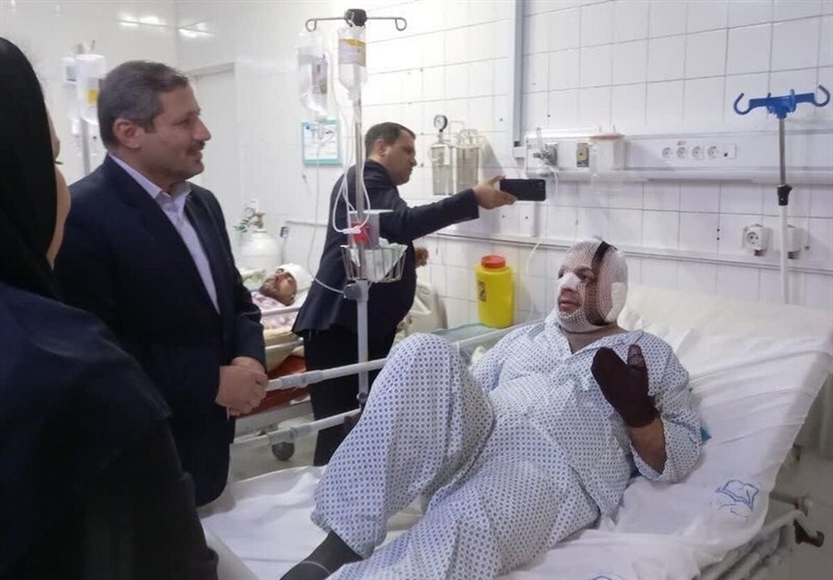 ۱۱ نفر از مصدومان حادثه آتش‌سوزی سبزوار در مشهد بستری هستند