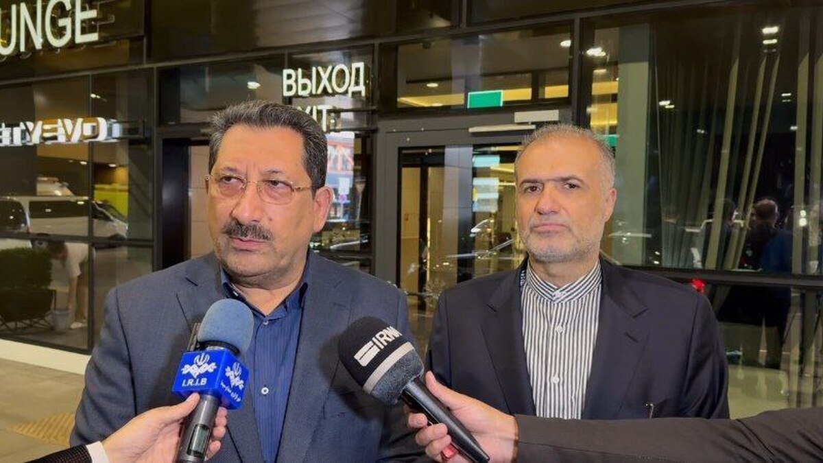 وزیر صنعت، معدن و تجارت وارد مسکو شد