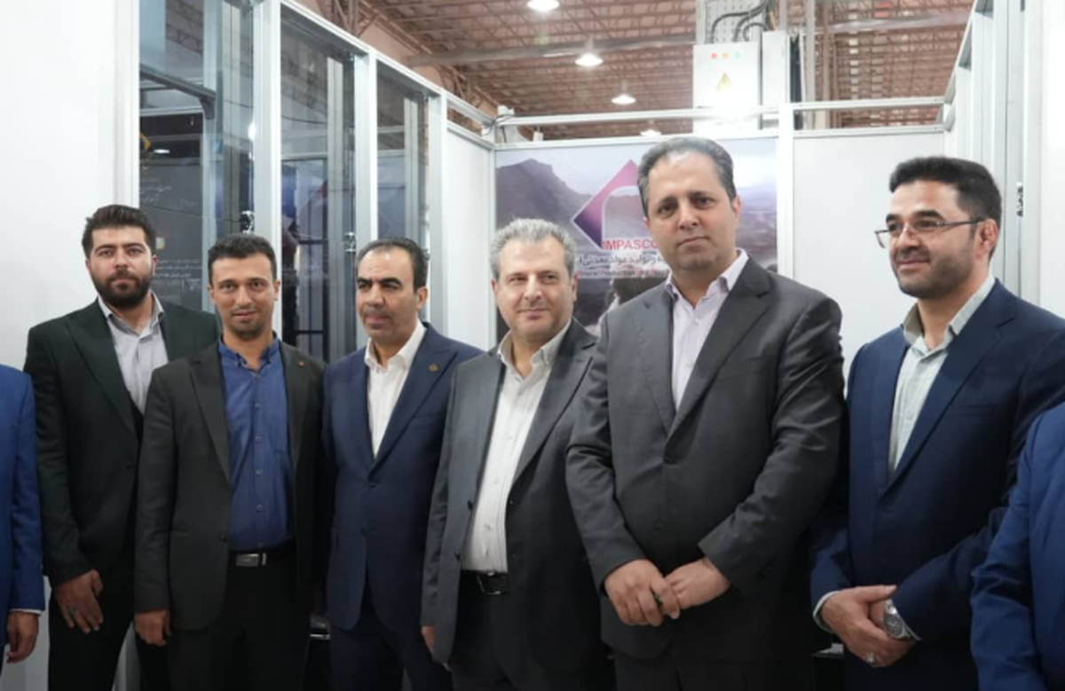 بازدید مسوولین استانی همدان از غرفه ایمیدرو و ایمپاسکو