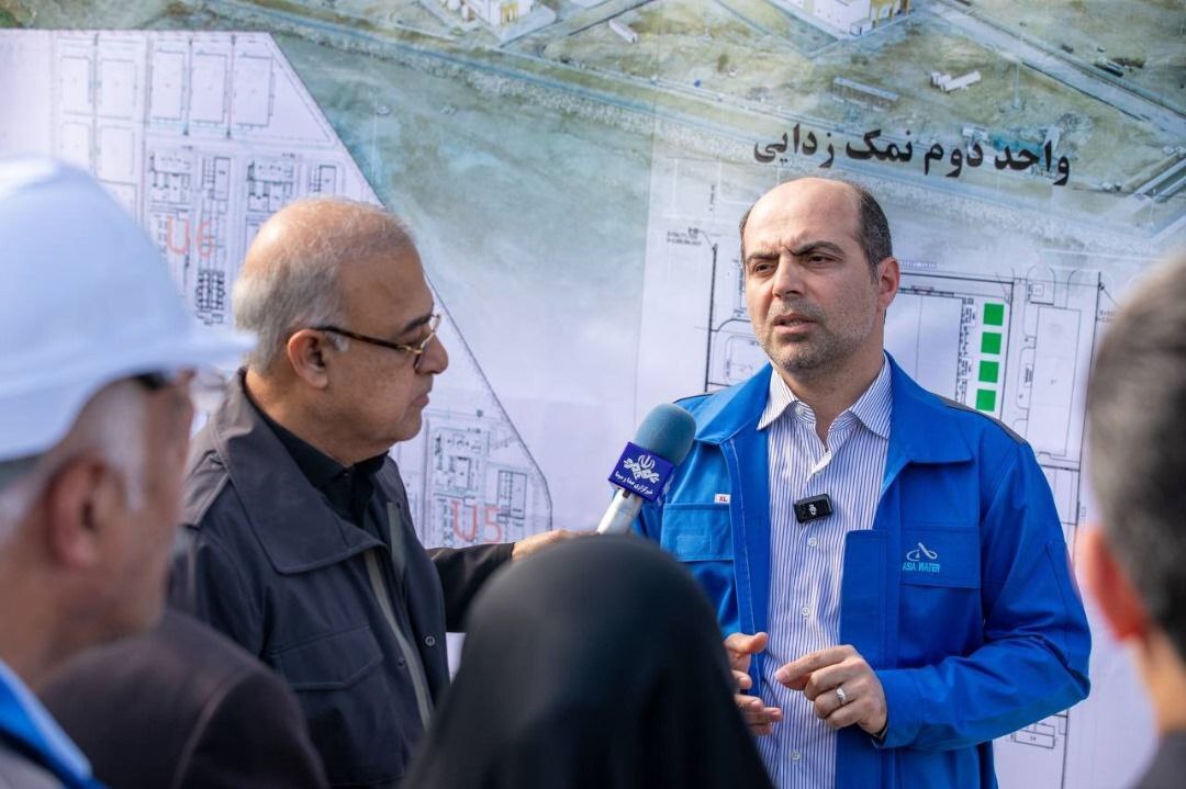 افتتاح فاز دوم آب‌شیرین‌کن هرمزگان با ظرفیت ۲۰۰ هزار مترمکعب در روز