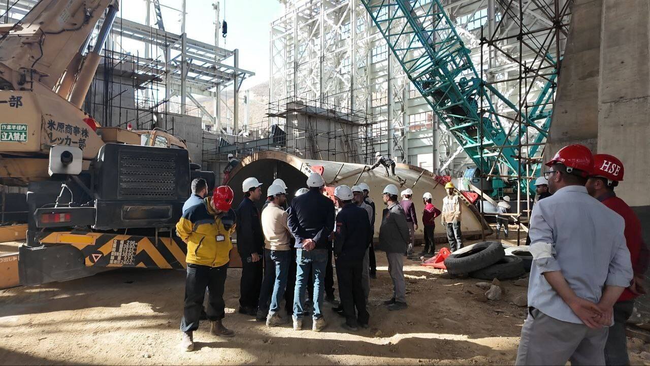 آغاز عملیات اجرایی نصب تجهیزات بزرگ‌ترین کارخانه تغلیظ شرکت ملی مس در سونگون