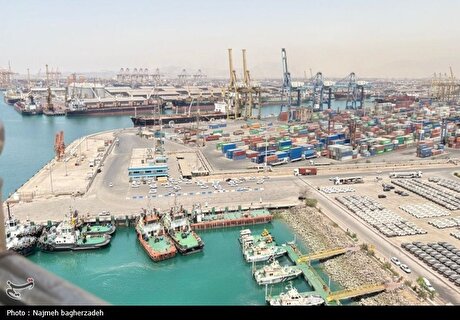 استقرار گمرک در درب ورود بندر شهید رجایی