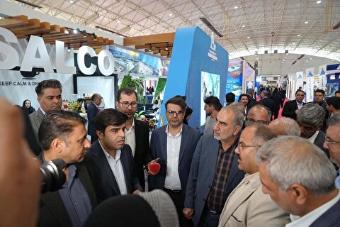 بازدید اعضای کمیسیون اقتصادی و کمیسیون جهش تولید مجلس شورای اسلامی از غرفه سالکو در نمایشگاه اکسپو شیراز ۲۰۲۵