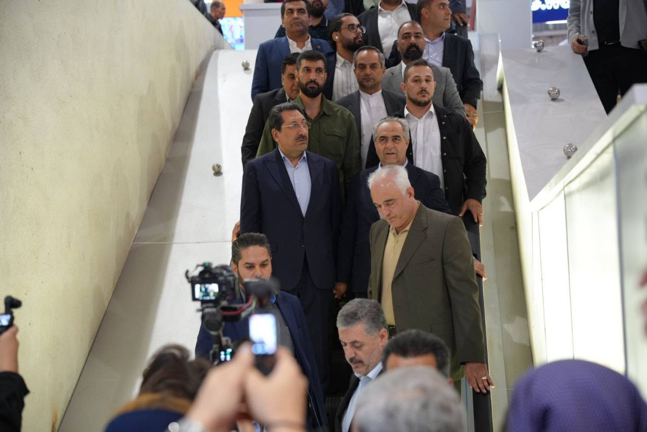 نمایشگاه بینالمللی تبریز متافو با حضور وزیر صمت افتتاح شد نمایشگاه بینالمللی تبریز متافو با حضور وزیر صمت افتتاح شد