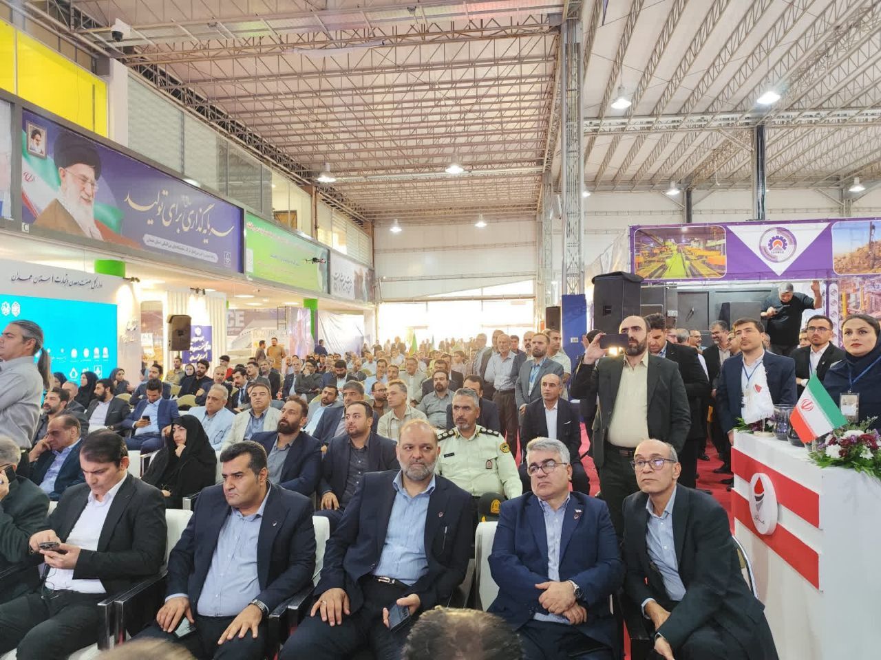 حضور مدیرعامل صبانور در افتتاحیه نخستین نمایشگاه معدن غرب کشور در همدان
