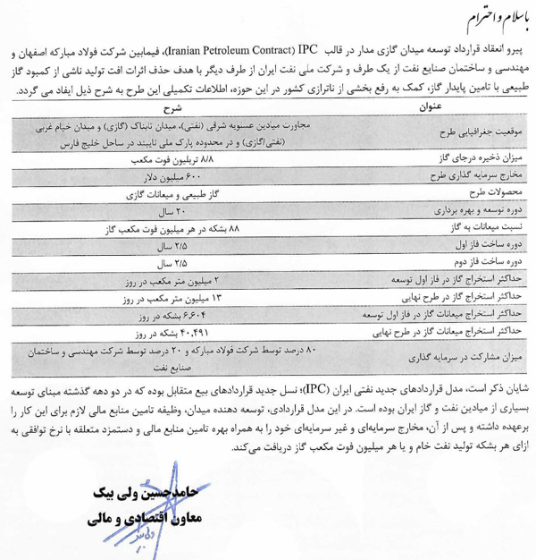 میدان جدید گازی ایران که اندازه ۲۰ سال ذخیره دارد