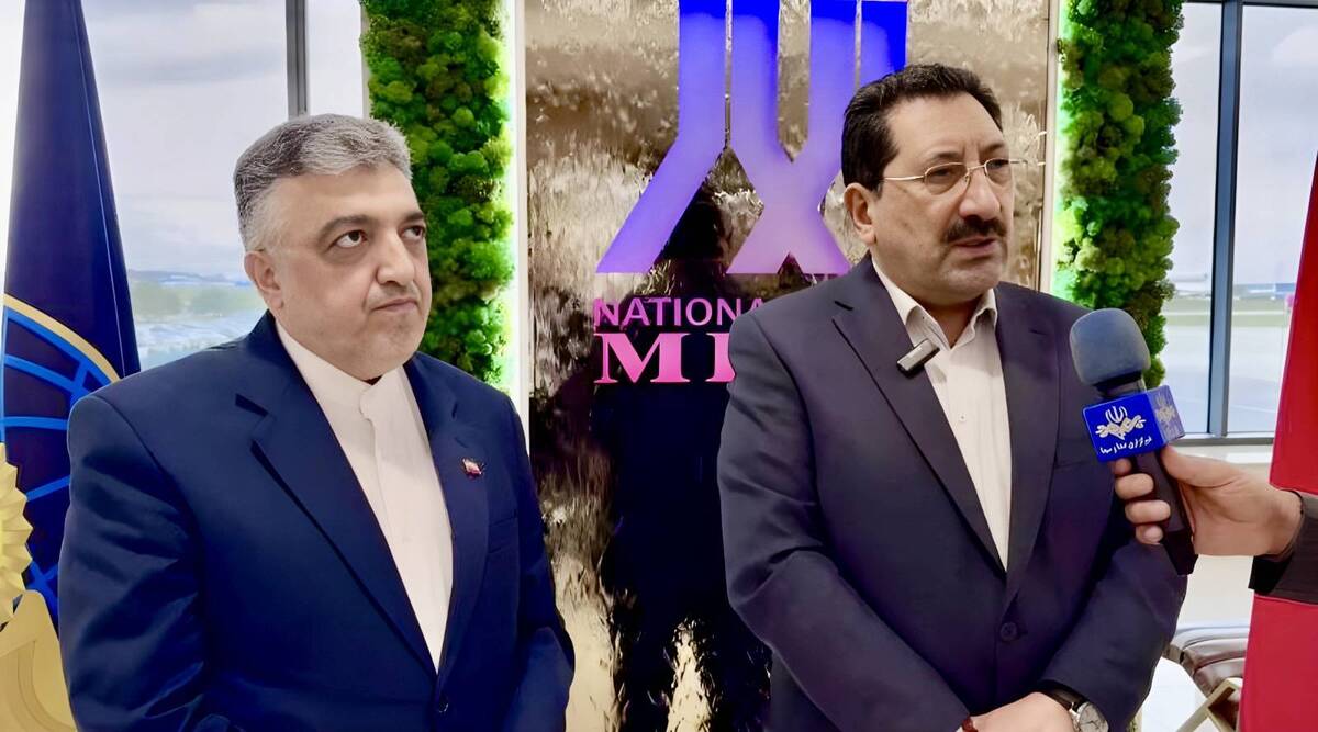 وزیر صنعت، معدن و تجارت وارد مینسک شد