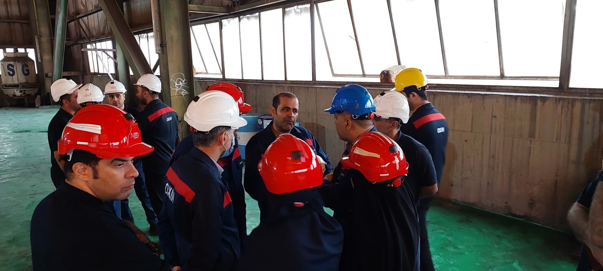 گشت VIP در شرکت فولاد اکسین خوزستان برگزار شد