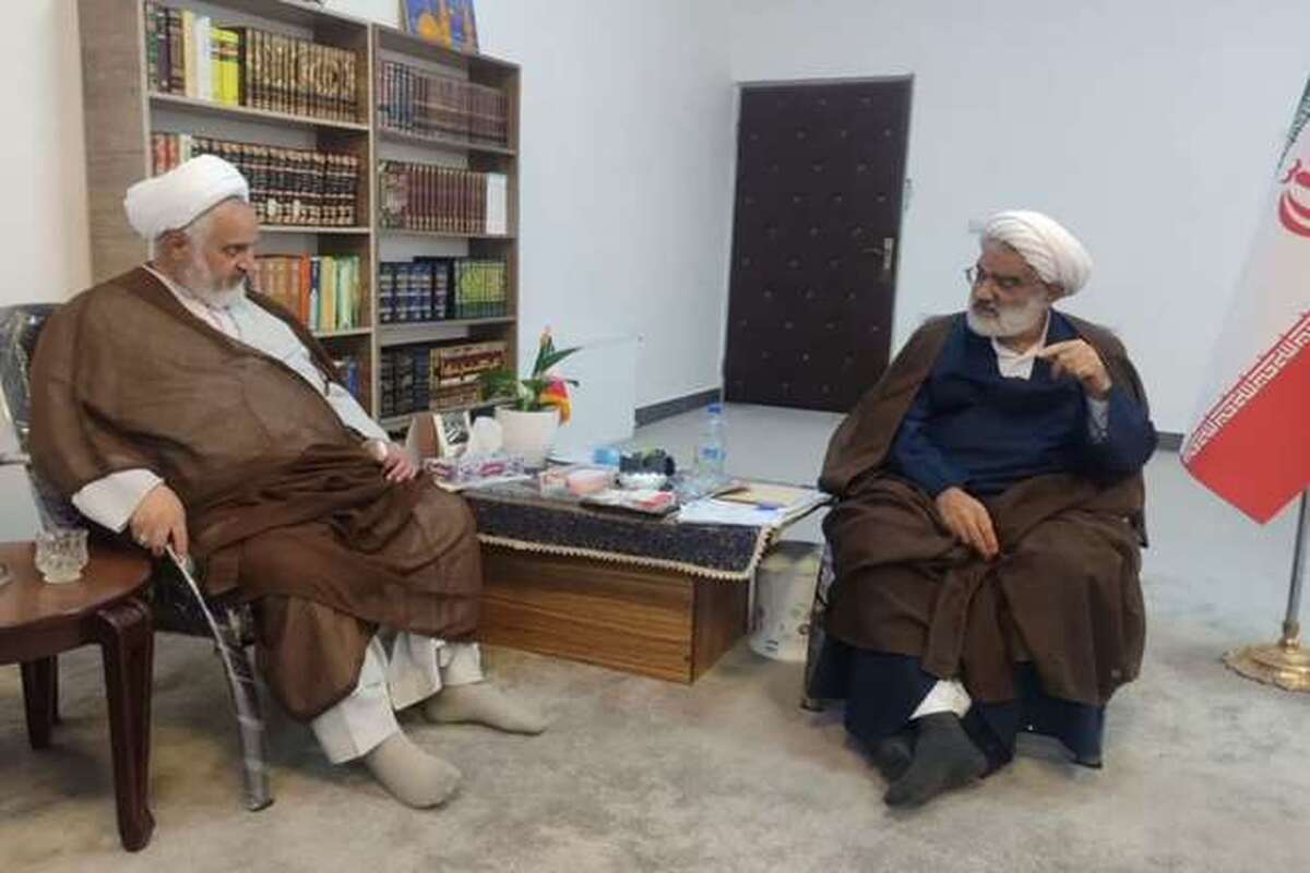 دیدار مشاور فرهنگی مجتمع مس سرچشمه با امام جمعه رفسنجان