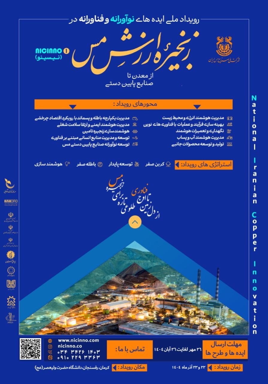 ویدیوی آموزشی ثبت ایدههای نوآورانه در زنجیره ارزش مس ویدیوی آموزشی ثبت ایدههای نوآورانه در زنجیره ارزش مس