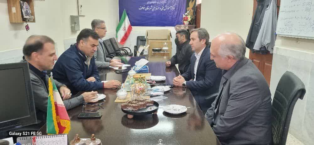 راهاندازی مرکز آموزش تربیت تکنسین معدن و صنایع معدنی در خواف راهاندازی مرکز آموزش تربیت تکنسین معدن و صنایع معدنی در خواف