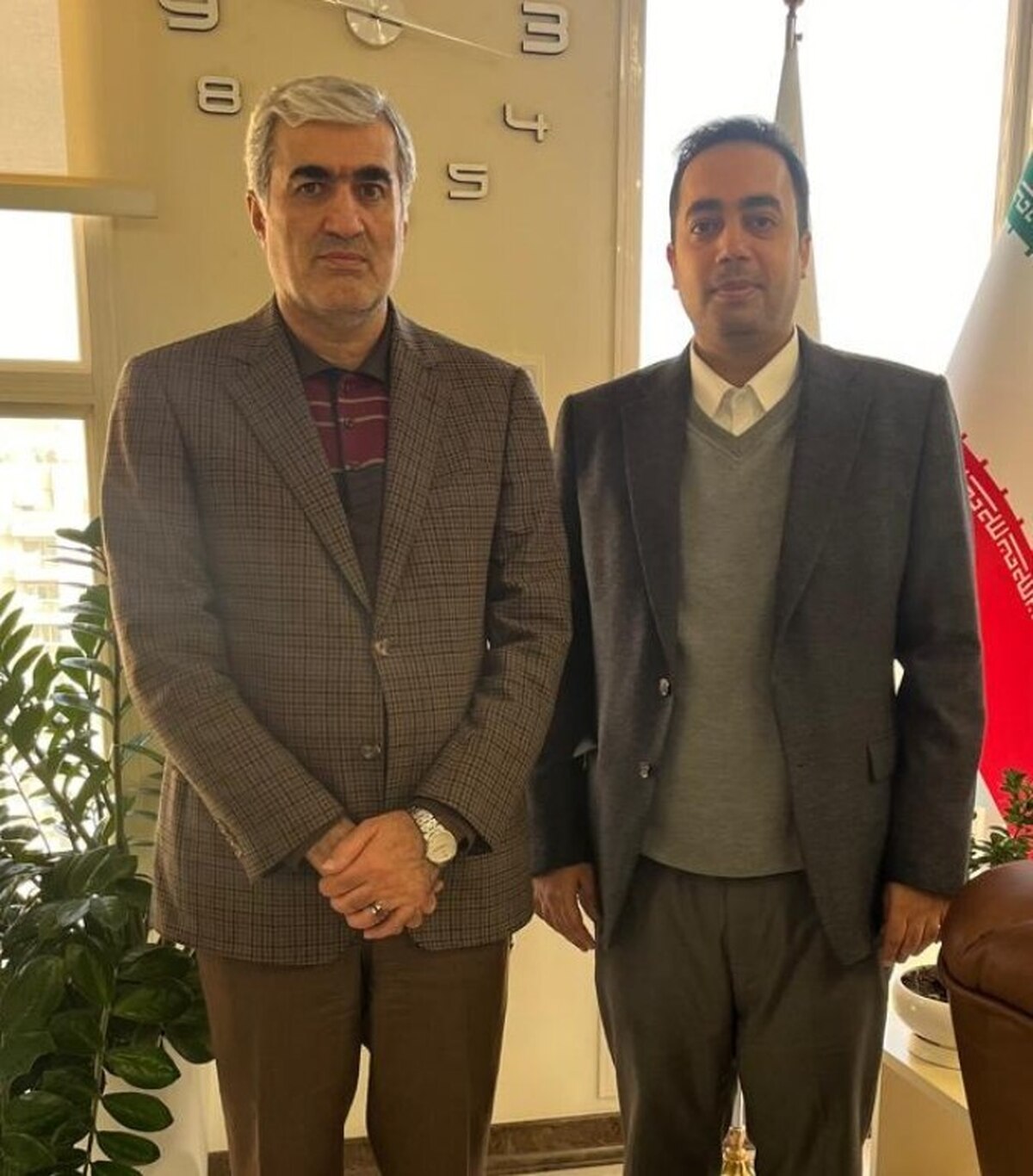 دیدار مدیرعامل گروه ملی صنعتی فولاد ایران با مدیرعامل صندوق نوآوری و شکوفایی کشور