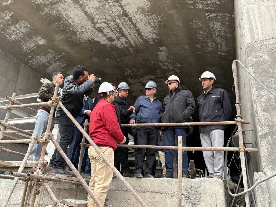 بازدید مدیرعامل شرکت ملی مس از اَبَرپروژه فاز‌های ۳ و ۴ تغلیظ مجتمع سرچشمه