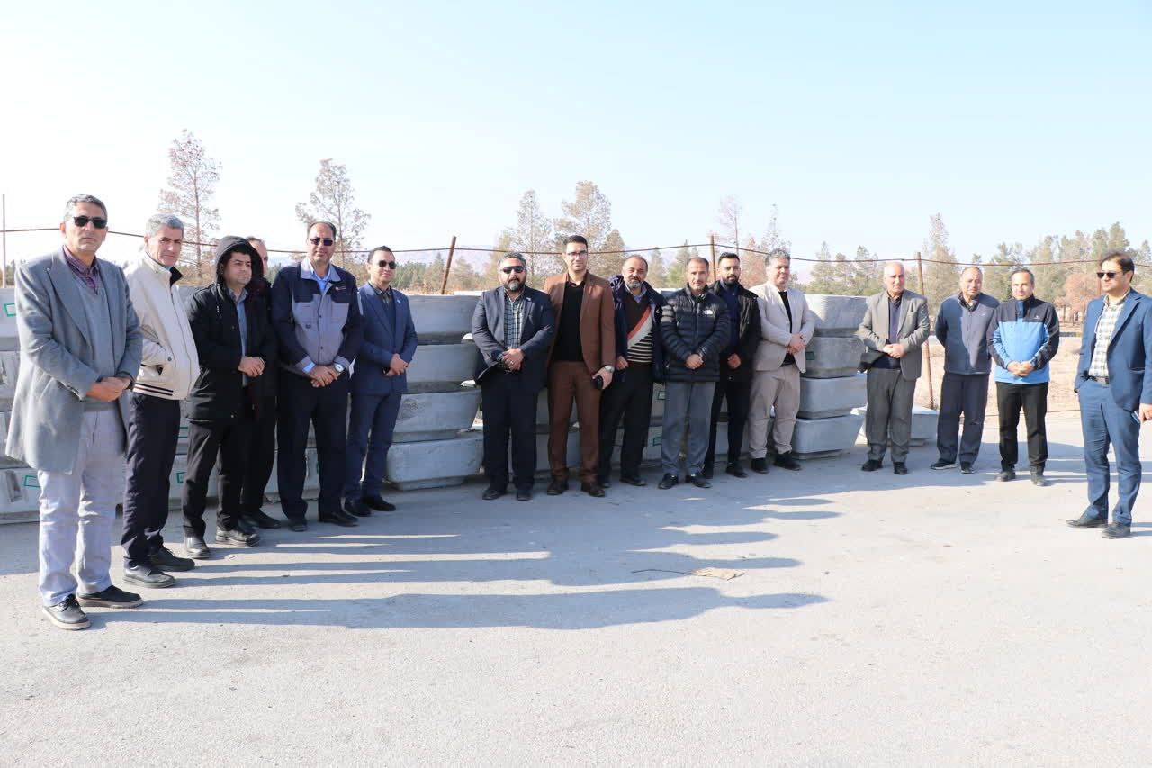 بازدید و برگزاری جلسه کارگروه توسعه هواشناسی استان خراسان شمالی در شرکت آلومینای ایران