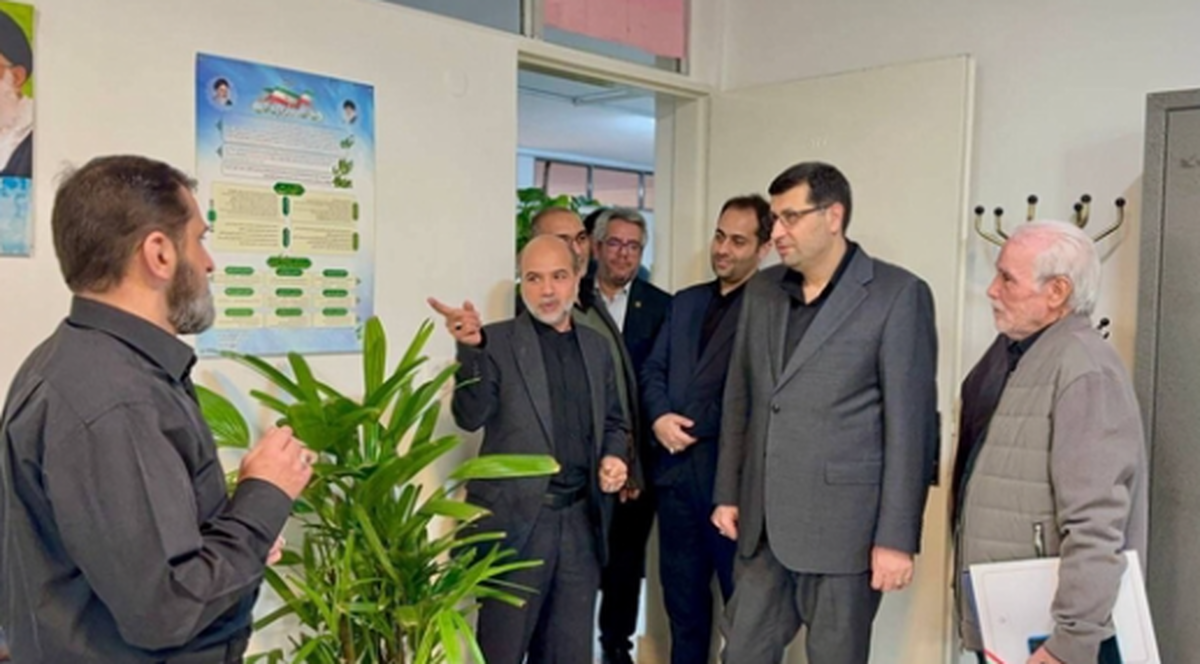 دیدار مشاور وزیر و مدیرکل حوزه وزارتی با مسوولان مرکز مقاومت بسیج وزارت صمت