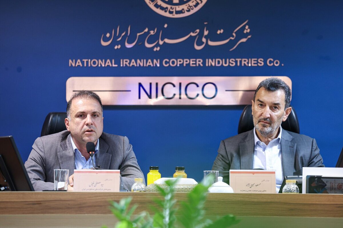 گزارش تصویری از نشست رئیس هیات عامل ایمیدرو با دکتر «سیدمصطفی فیض» و مدیران شرکت ملی صنایع مس ایران