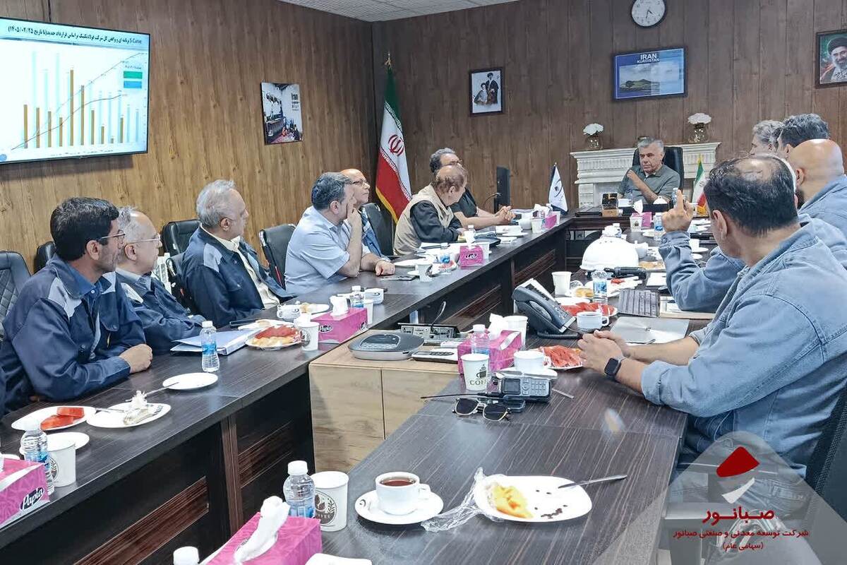 بازدید «داریوش اسماعیلی» از پروژه گندله‌سازی صبا امید غرب خاورمیانه با هدف تسریع در تکمیل طرح