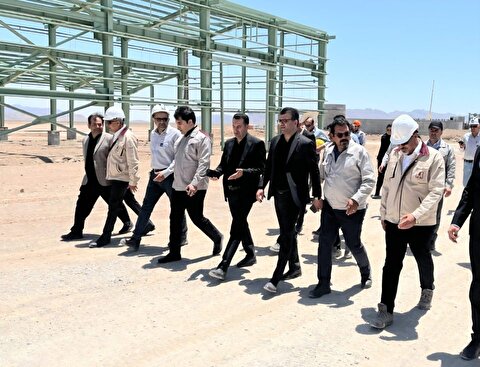 بازدید مشترک مدیرعامل ایریتک و نماینده مجلس از روند اجرایی پروژه فولاد اقلید پارس؛ تاکید بر تداوم پیشرفت در شرایط ویژه
