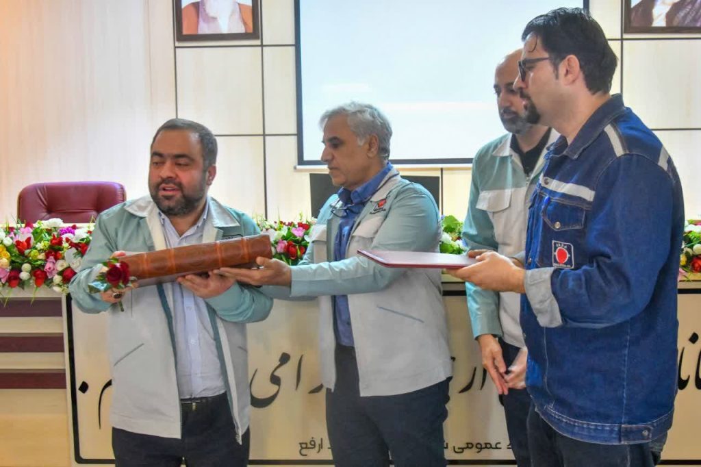 تقدیر کارگران و شورای کارگری از مدیرعامل ارفع