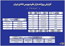 معامله ۴۷۲ کیلوگرم شمش نقره در بازار گواهی سپرده کالایی