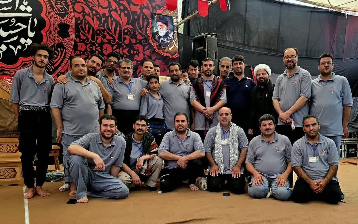 خدمت‌رسانی پرسنل شرکت آهن و فولاد ارفع در کربلای معلی