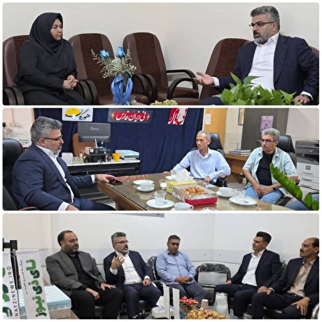 خبرنگاران؛ شریک راهبردی فولاد غدیر نی‌ریز هستند